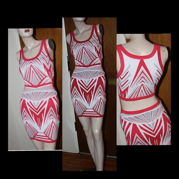 NWT bebe Leila Jacquard sweater dress 👗 - Picture 3 of 4